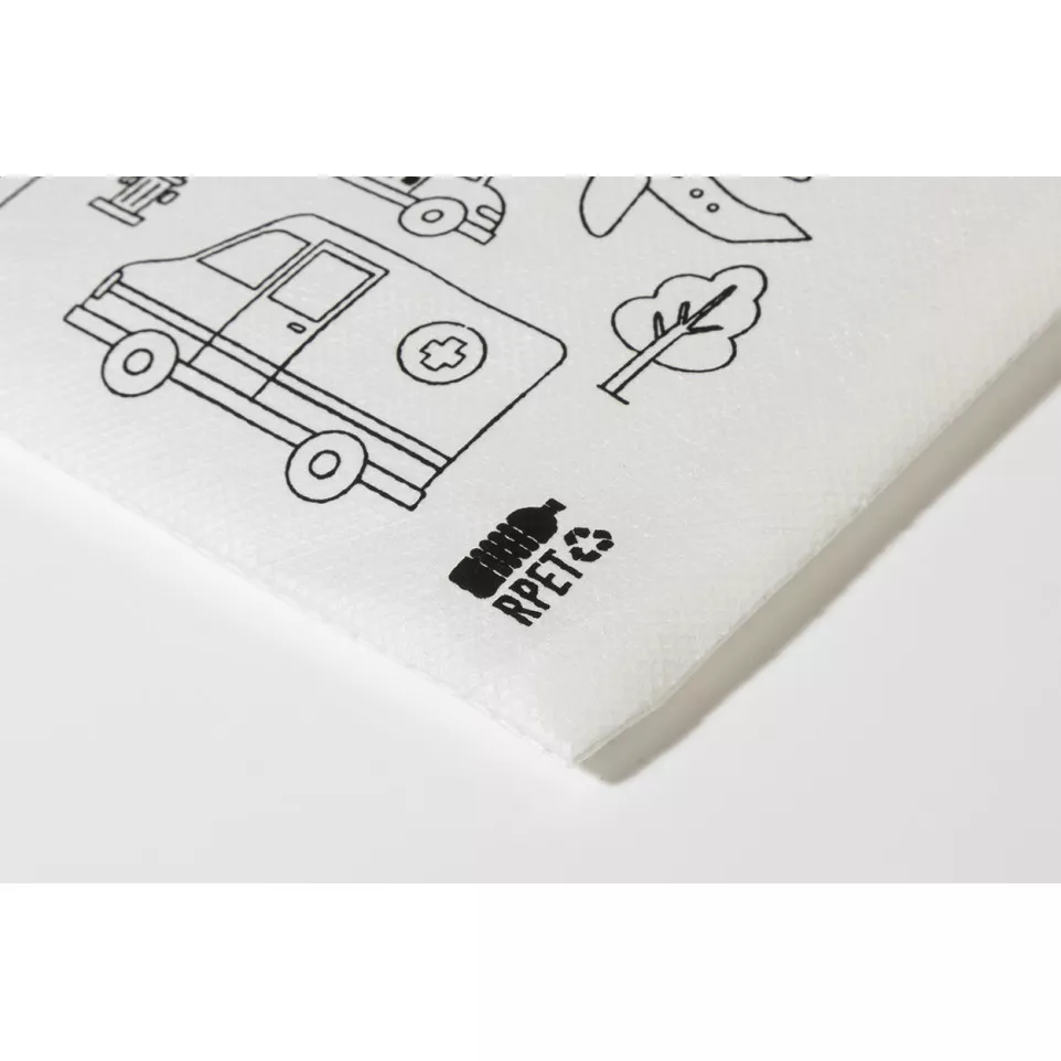 Gocolo white  RPET colouring pen case 