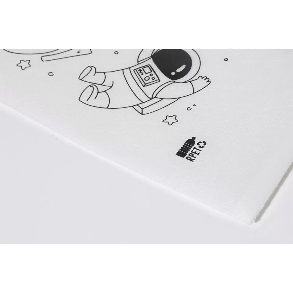 Spacolo wit  RPET kleur boodschappentas 