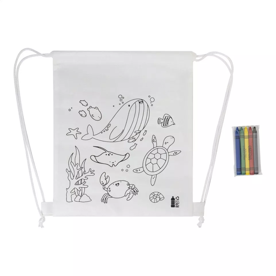 Zocolo blanc  Sac à cordon de...