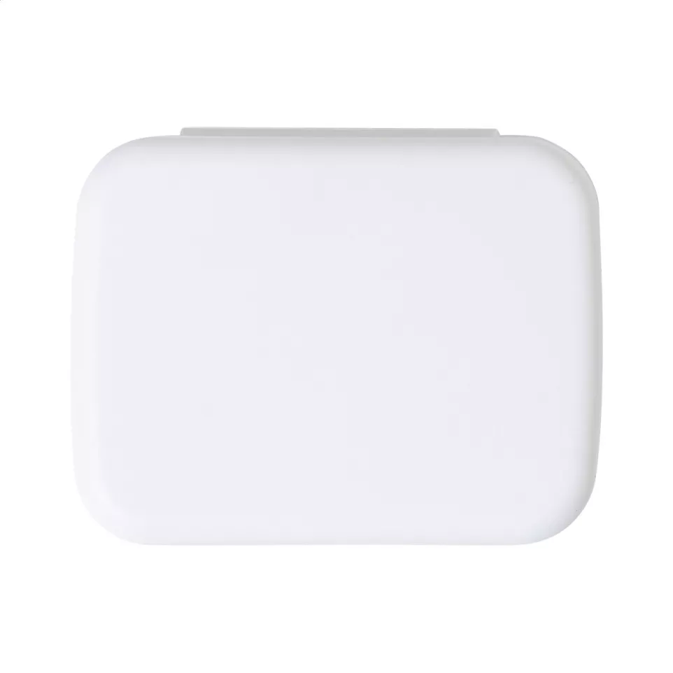 Cupperty white  glass identifier set 