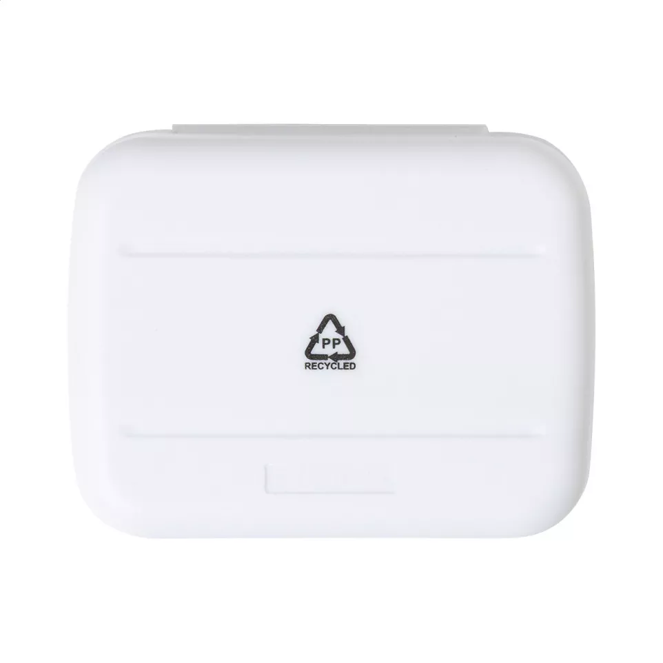 Cupperty white  glass identifier set 