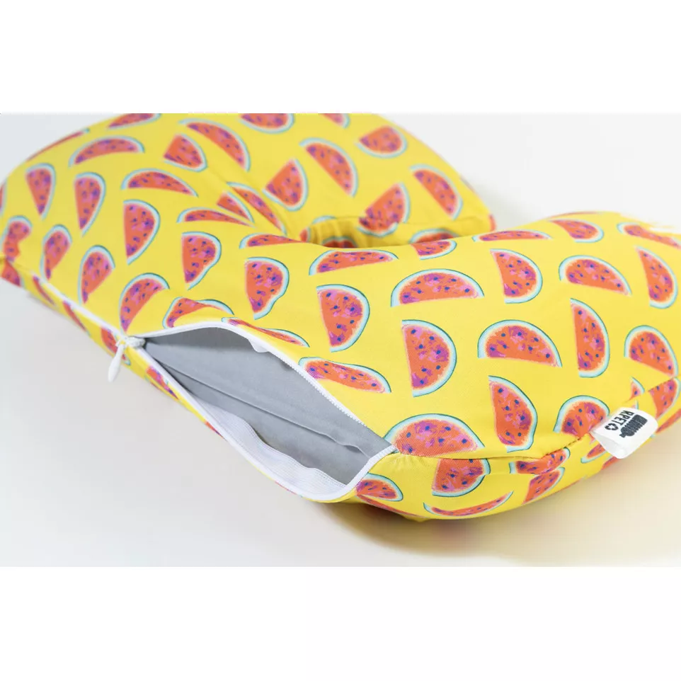 CreaNap white  custom travel pillow 