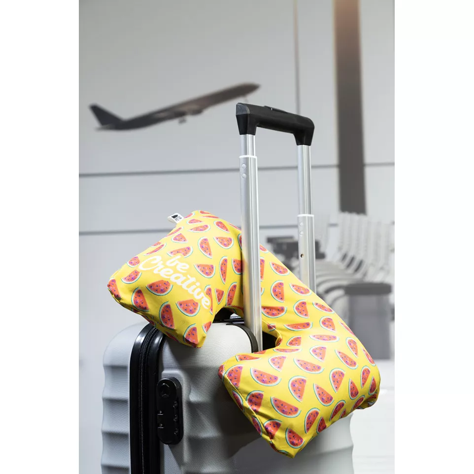 CreaNap white  custom travel pillow 