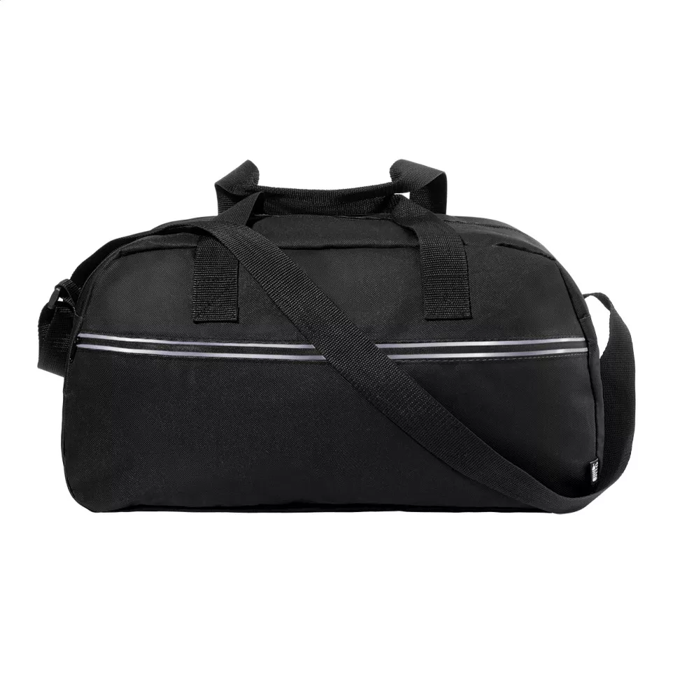 Draper black  RPET sports bag 