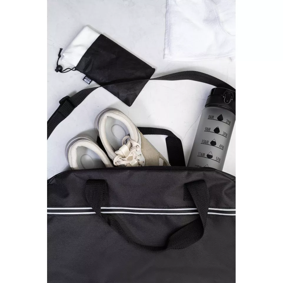 Draper noir  Sac de sport en RPET 