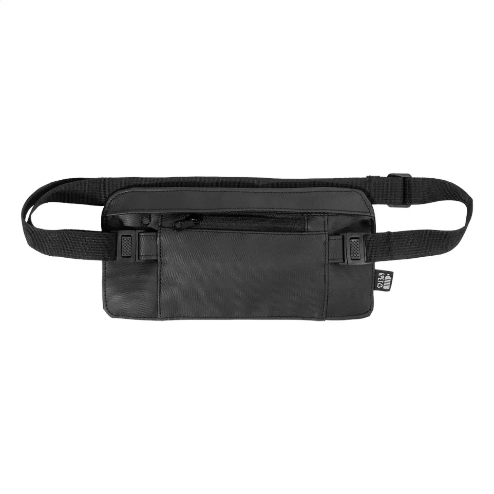 Hippu noir  Sac banane en RPET 