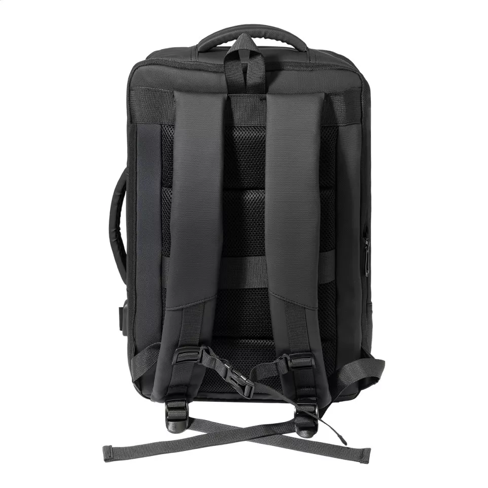 Molson black  RPET document backpack 