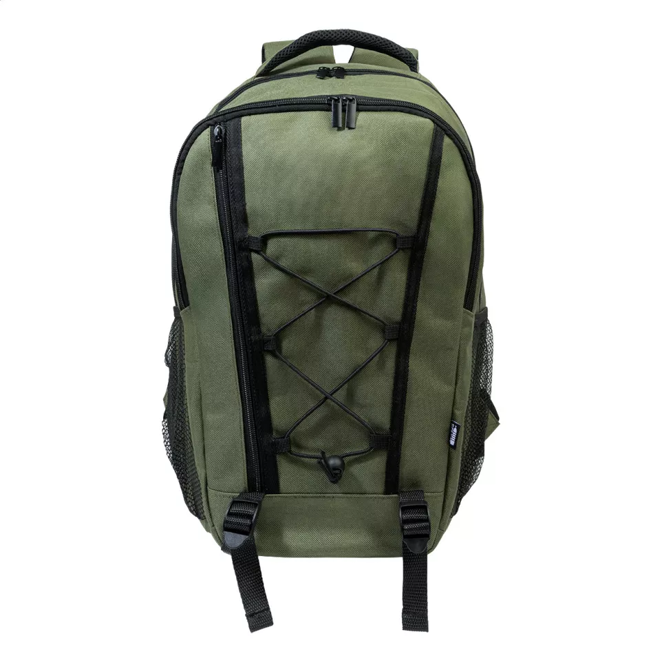 Honnold green  RPET backpack 
