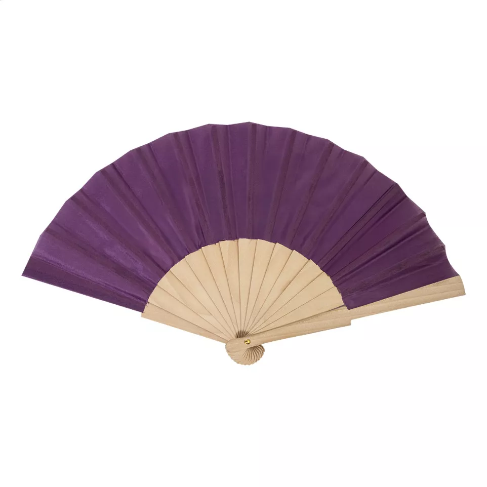 Solana violet  Éventail en RPET 