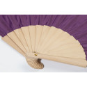 Solana violet  Éventail en RPET 