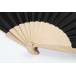 Solana black  RPET hand fan 