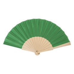 Solana green  RPET hand fan 