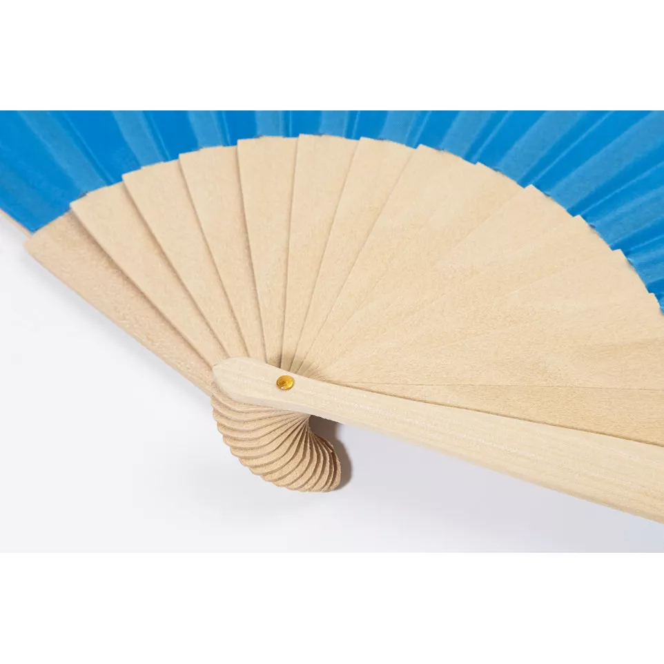 Solana bleu  Éventail en RPET 