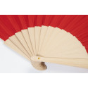 Solana red  RPET hand fan 