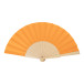 Solana orange  RPET hand fan 