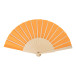 Solana orange  RPET hand fan 