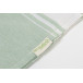 Cancun green  recycled cotton beach towel 