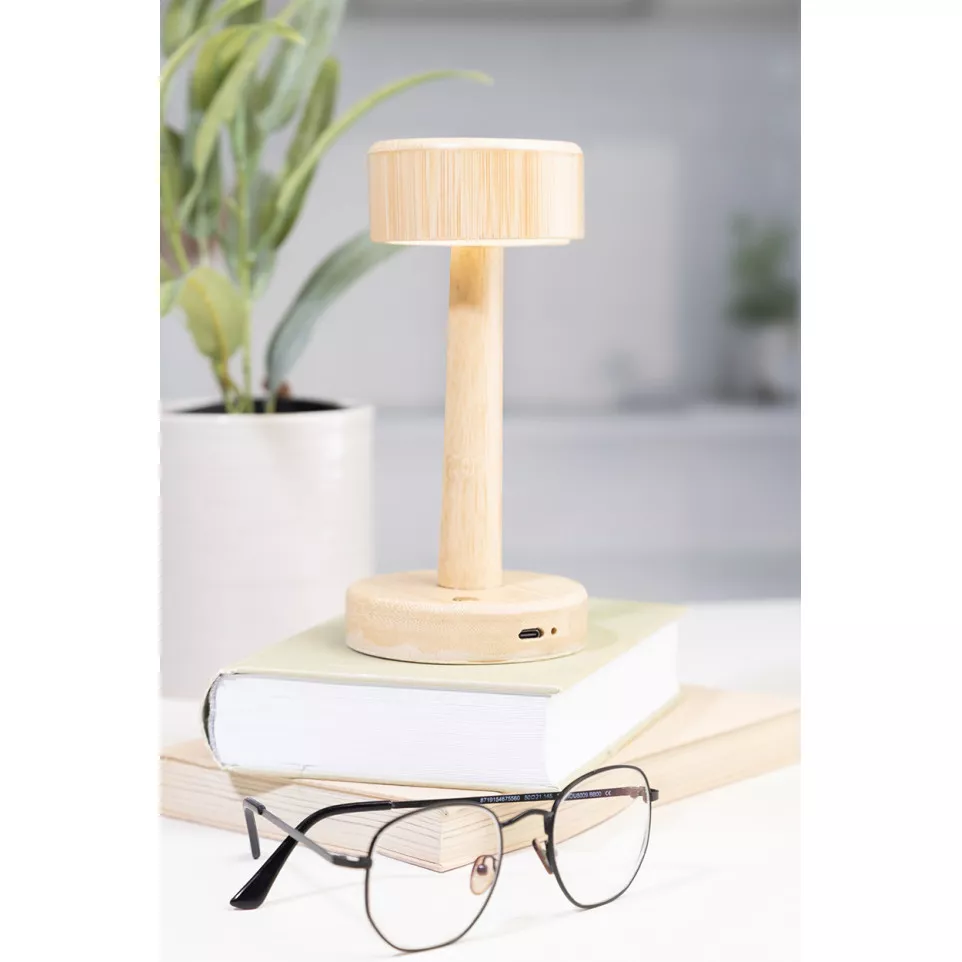 Lumboo natural  bamboo table lamp 