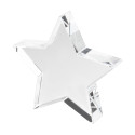 Crystar transparent  star trophy 