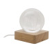 LumiGlobe transparent  glass light globe 