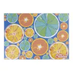 DinePrint wit  custon made papieren placemat 