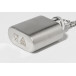 Bering silver  RSS hip flask keyring 