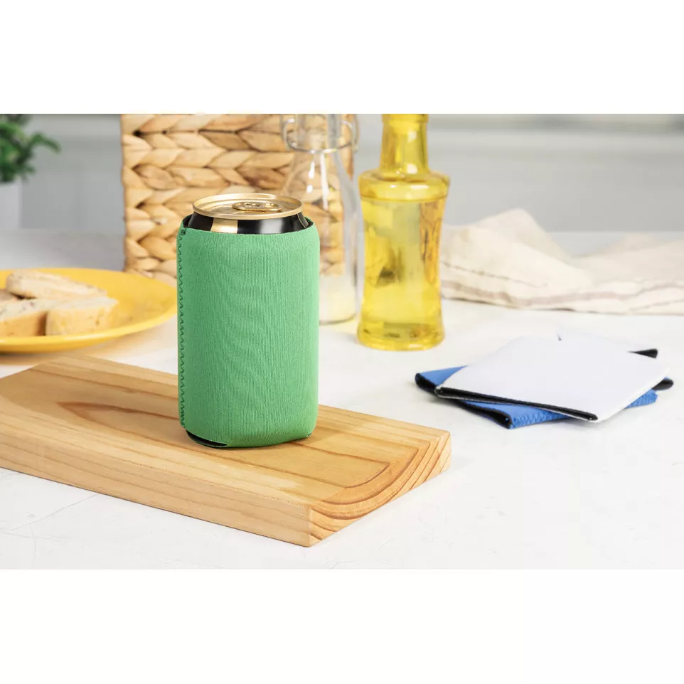 Canzy green  RPET can cooler 
