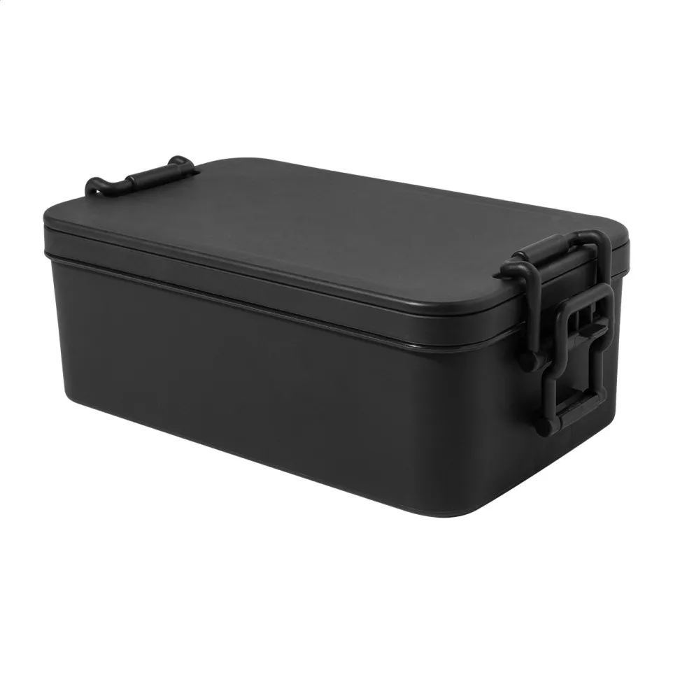 Duplox black  stackable lunch box 