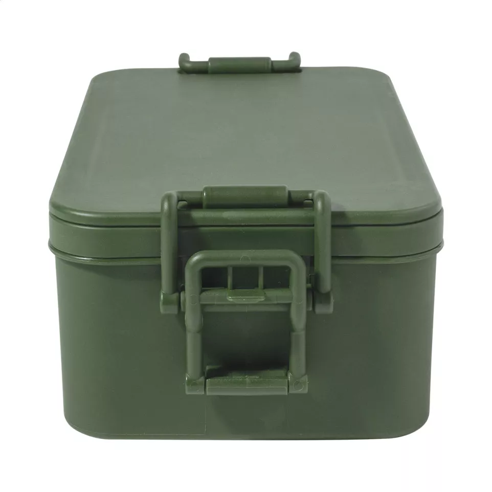 Duplox green  stackable lunch box 