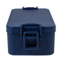 Duplox dark blue  stackable lunch box 