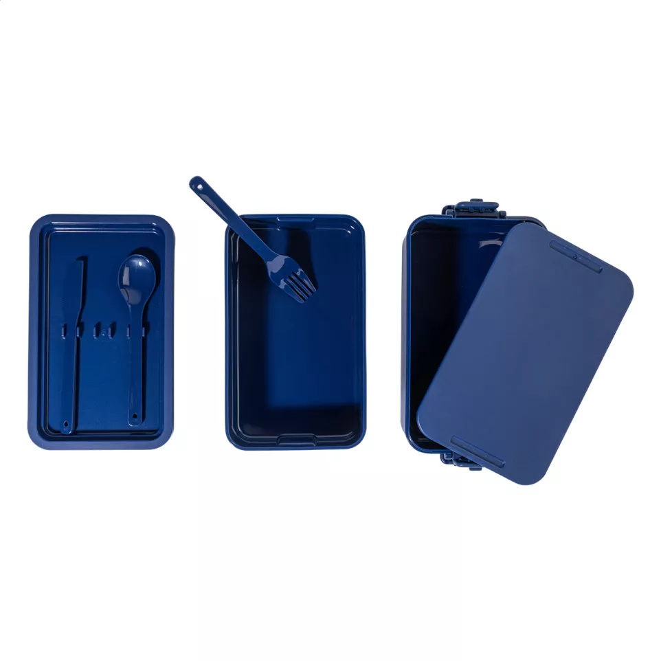 Duplox dark blue  stackable lunch box 