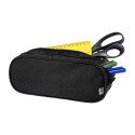 Dubsten noir  Trousse stylos en RPET 