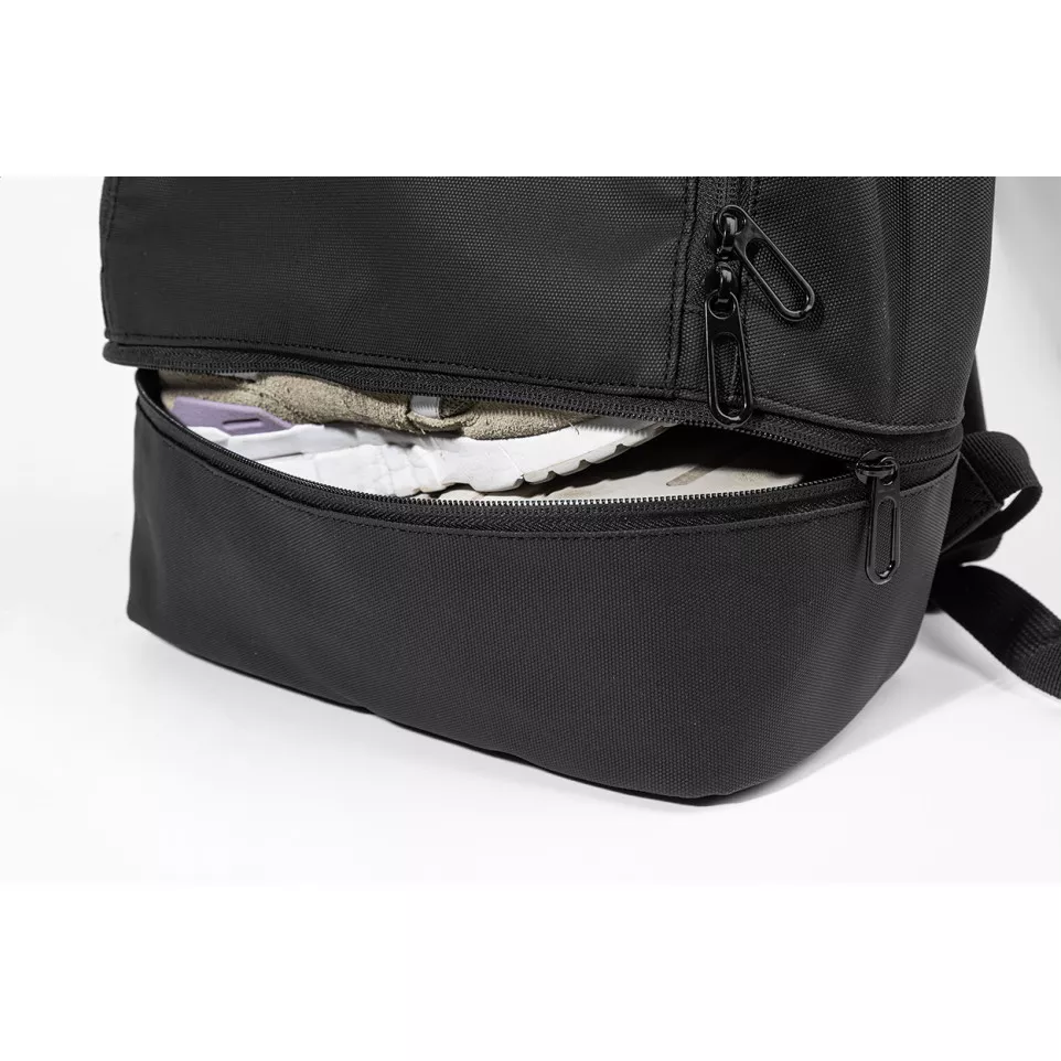 Rhodes black  RPET backpack 