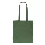 Totepex Hue green  recycled cotton shopping bag 