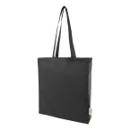 Guspex Hue black  recycled cotton shopping bag 