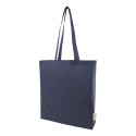 Guspex Hue bleu foncé  Sac shopping en coton recyclé 