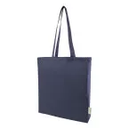 Guspex Hue dark blue  recycled cotton shopping bag 