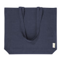 Guspex Hue bleu foncé  Sac shopping en coton recyclé 