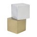 Cubix Shine gold  metallic antistress ball 