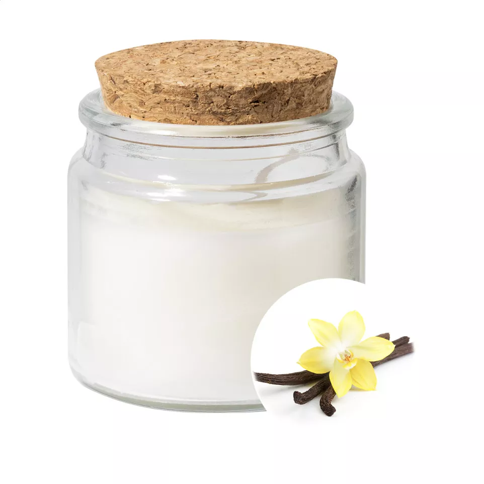 Corbama white  candle 