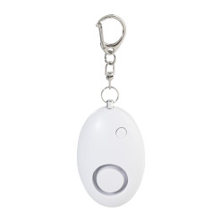 Guardian white  RABS personal alarm keyring 