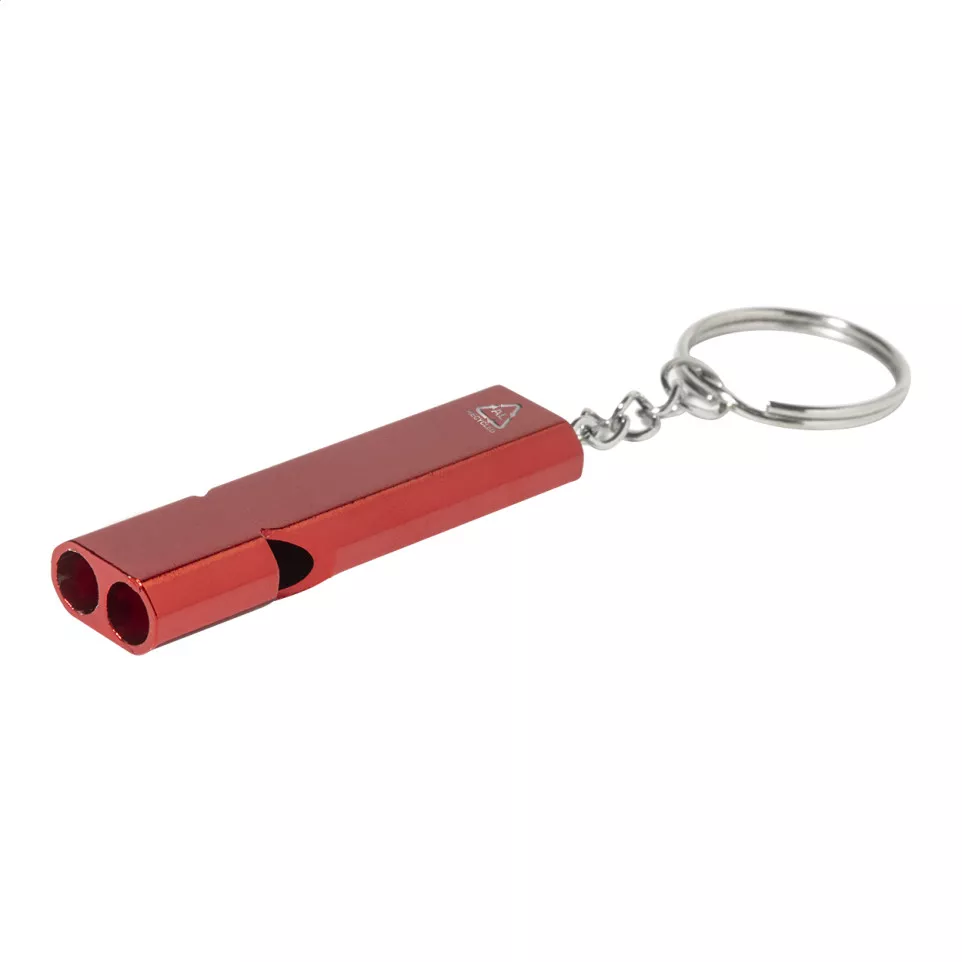 RaluHiss rouge  Sifflet en aluminium 