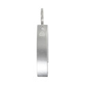 Ellopi silver  bottle opener keyring 