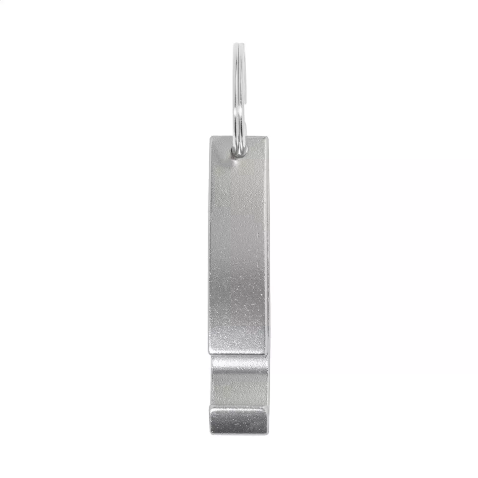 Ellopi silver  bottle opener keyring 