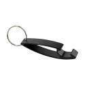 Ellopi black  bottle opener keyring 