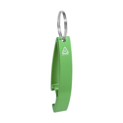 Ellopi groen  sleutelhanger flesopener 