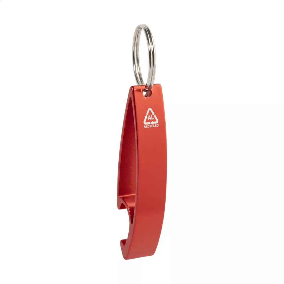 Ellopi rouge  Porte-clé décapsuleur 