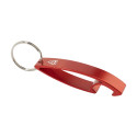 Ellopi red  bottle opener keyring 