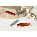 Ellopi orange  Porte-clé décapsuleur 