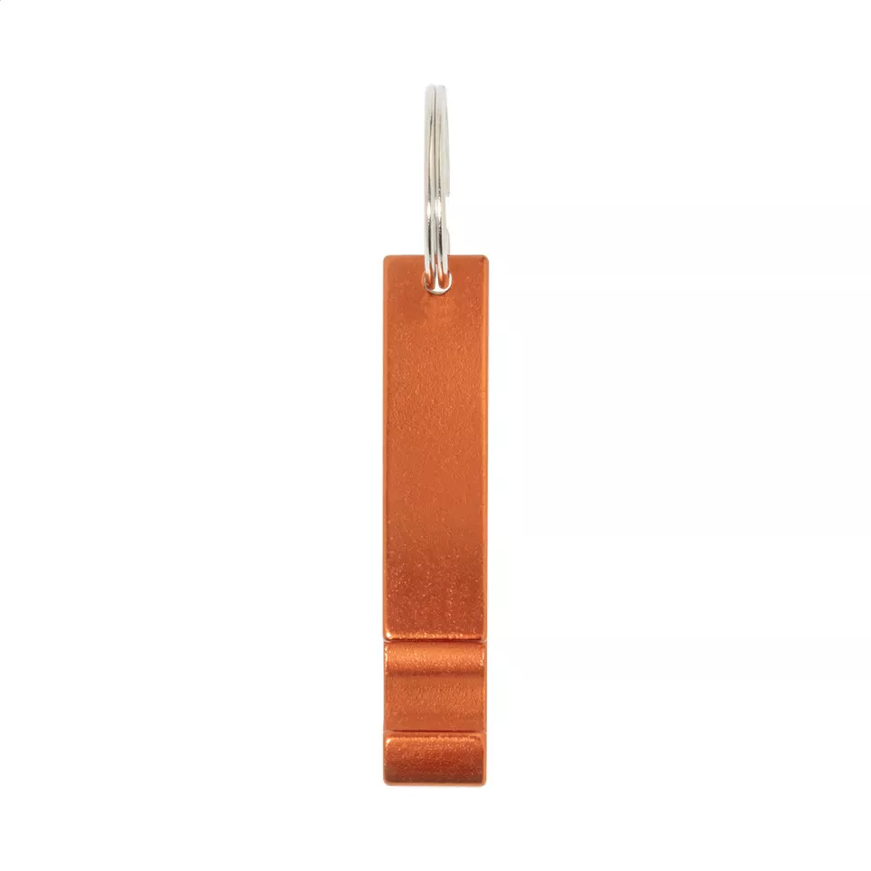 Ellopi oranje  sleutelhanger flesopener 
